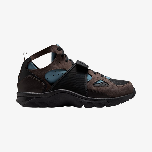 mens nike air trainer huarache (black/baroque brown)