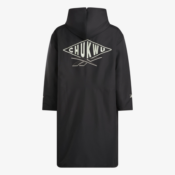 mens reebok x chukwu by tobe nwigwe sideline jacket (black)