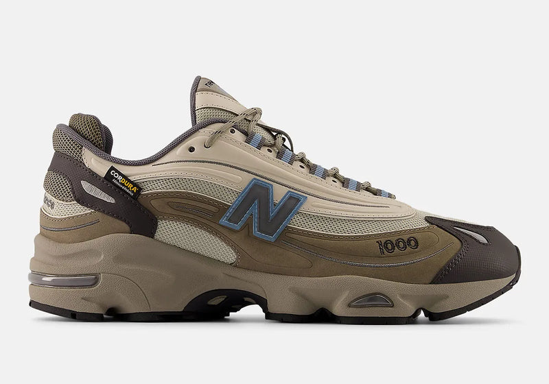 mens new balance 1000 (brown/blue)