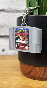 n64 game cart keychain