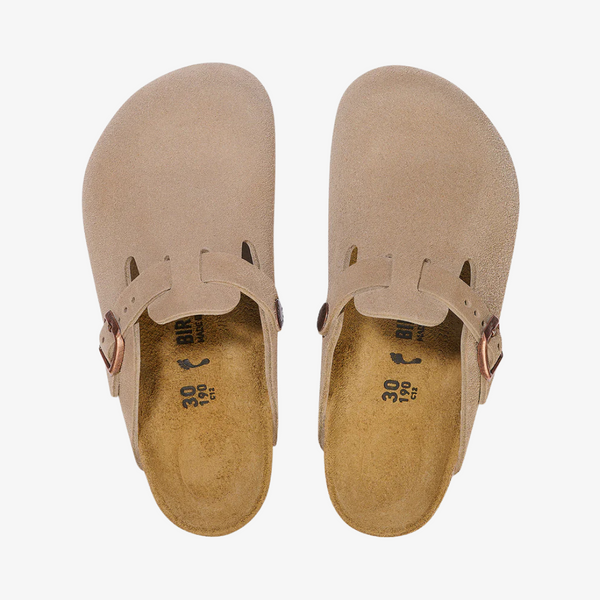 preschool birkenstock boston (taupe)