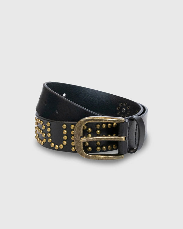 pleasures studded belt (black)
