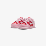 toddler nike dunk low (pink foam/summit white)