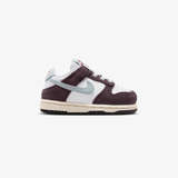 toddler nike dunk low se (white/glacier blue)