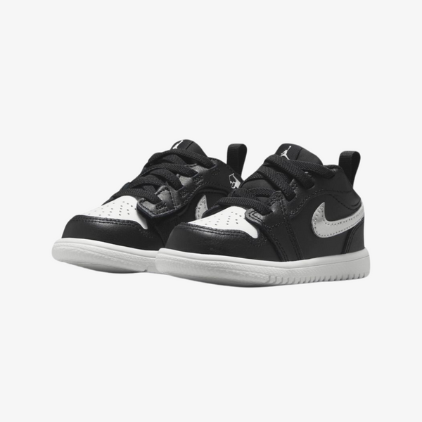 toddler jordan 1 low alt (black/white)