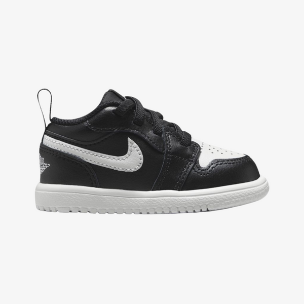 toddler jordan 1 low alt (black/white)