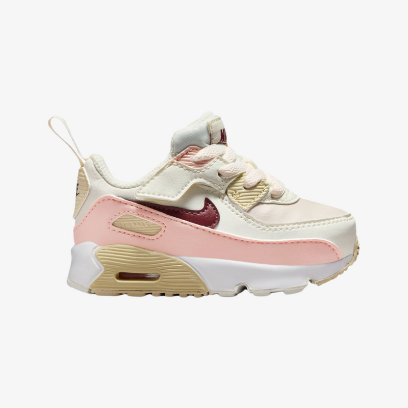 toddler nike air max 90 easy on (phantom/dark team red)