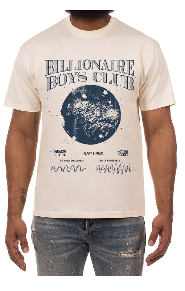 mens billionaire boys club synwave s/s tee (winter white)