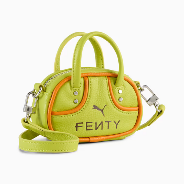 womens puma x fenty pocket bag (green/orange)