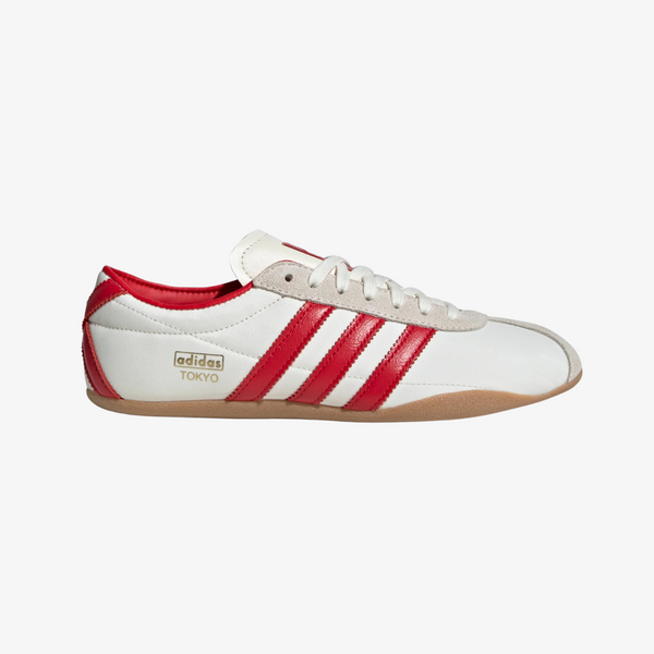 womens adidas tokyo decon (white/scarlet)