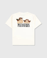 mens pleasures dynamic s/s crewneck (ecru)