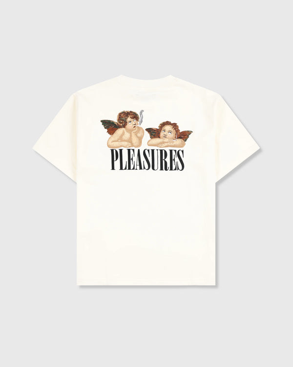 mens pleasures dynamic s/s crewneck (ecru)