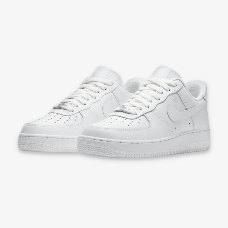 womens nike air force 1 low (white)