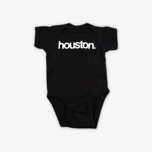 toddler premiumgoods. houston onesie (black/white)