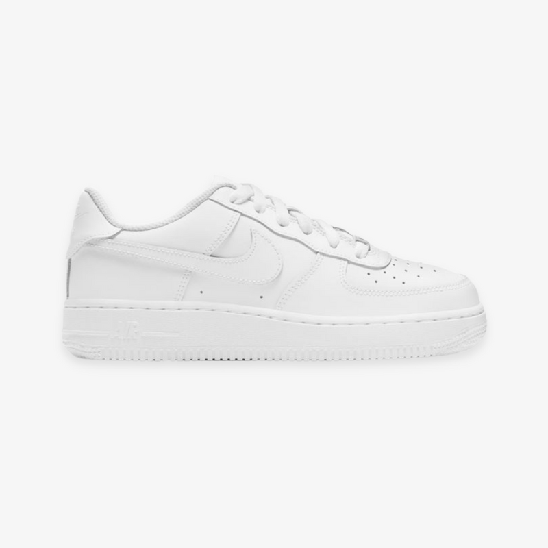 gradeschool nike air force 1 low (white)