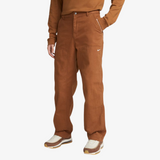 mens nike life double panel pants (ale brown/white)